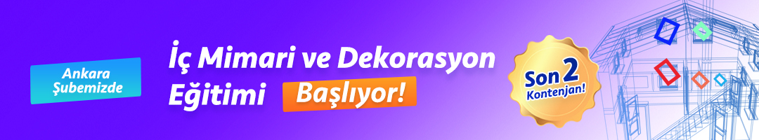  Mekan Tasarm ve Dekorasyon Eitimi Balyor!